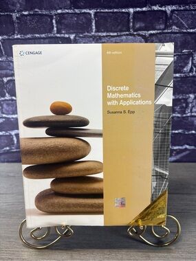 Discrete Mathematics with Applications by Susanna S. Epp - Cream/Tan